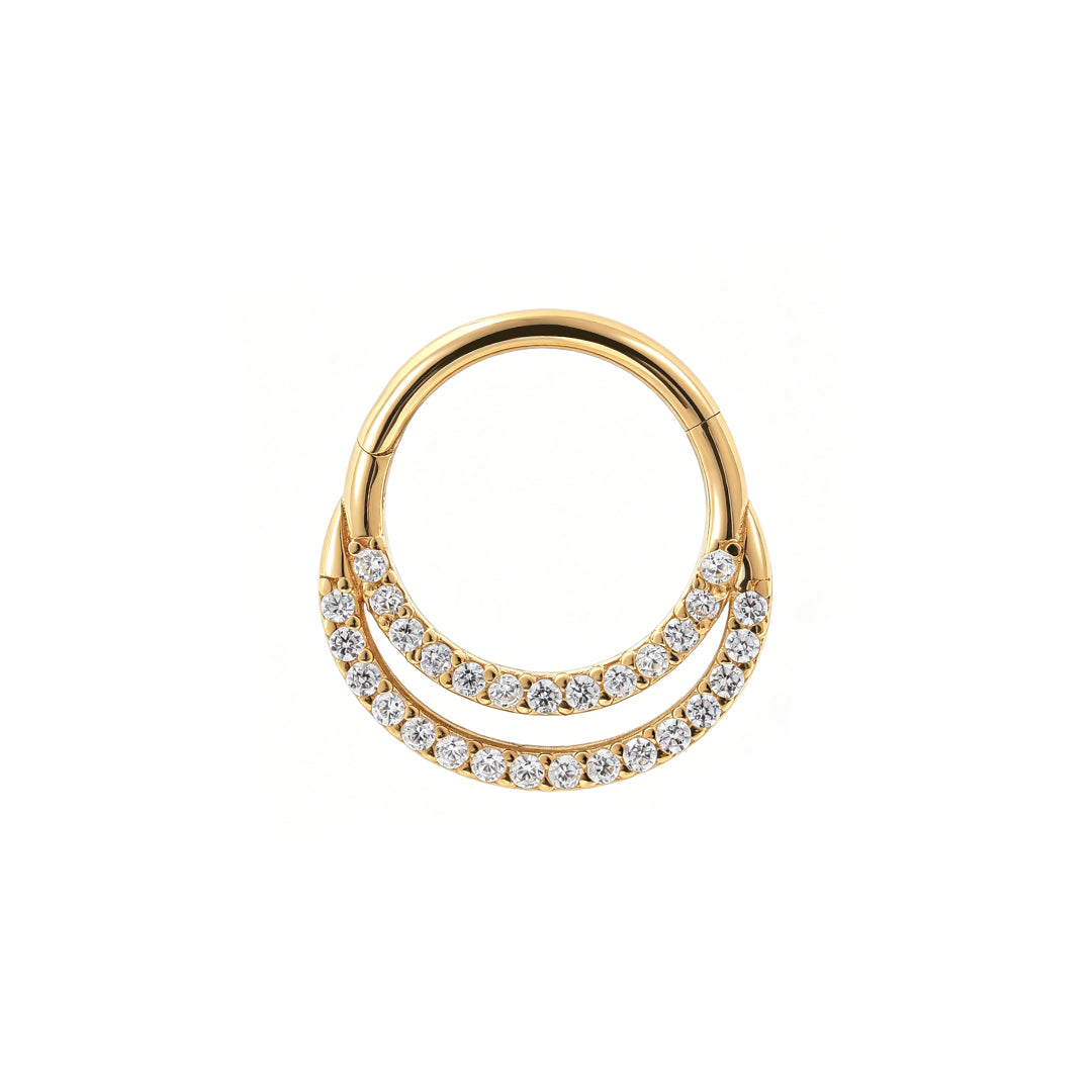 Zlatý piercing Arcus – 14k zlato
