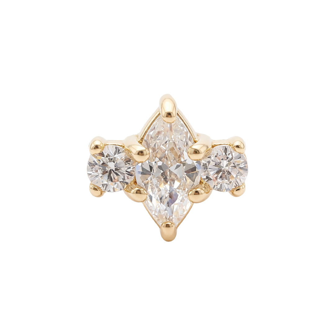 Zlatý piercing Stellux – 14k zlato