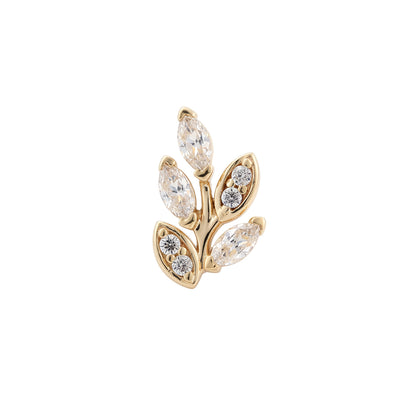 Zlatý piercing Rameau – 14k zlato