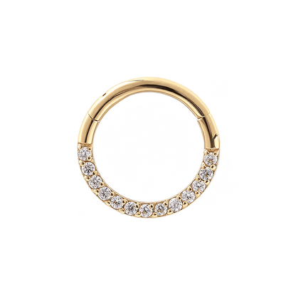 Zlatý piercing Semita – 14k zlato