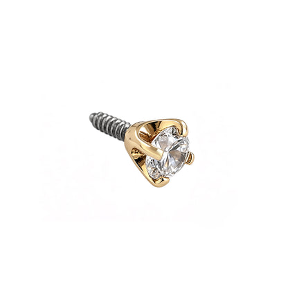Zlatý piercing Solisia – 14k zlato