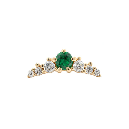 Zlatý piercing Ala – 14k zlato